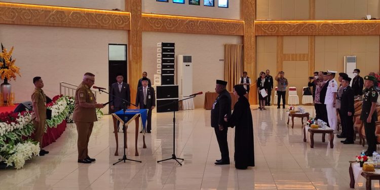 Dance Sangke Resmi Pj Sekda Papua Barat
