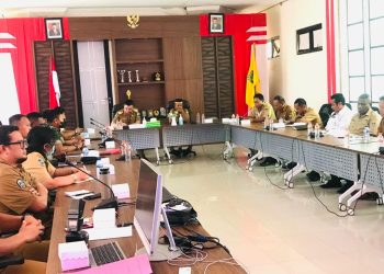 Jelang Kunjungan Wapres, Forkompimda Kaimana Rapat Persiapan