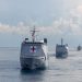 Unsur Satgasla TNI AL Gelar Sailing Pass di Perairan Bali