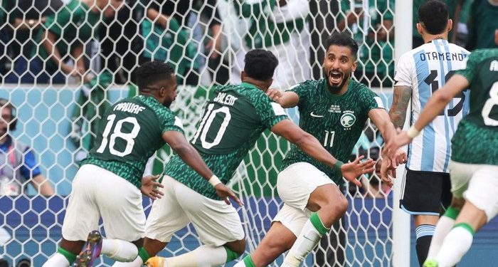 Kejutan !, Arab Saudi Tumbangkan Argentina