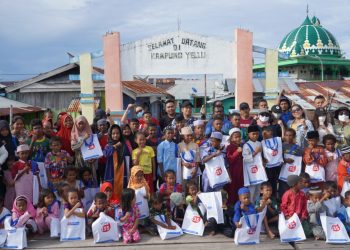 Dukung Generasi Berakhlak, Pertamina Regional Papua Maluku Serahkan Bantuan Al-Quran