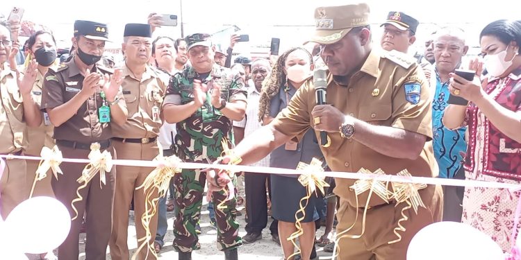 Pasar Sementara Wosi Manokwari Telan Anggaran Rp15 Miliar