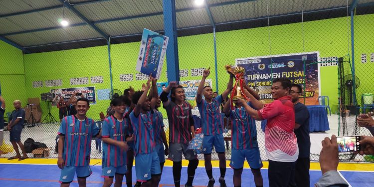 Hornest FC Juarai Turnamen Futsal PWI