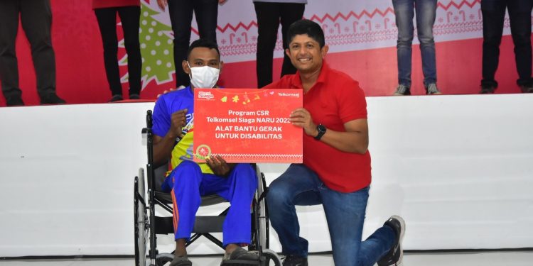 Momen Natal 2022, Telkomsel Siaga Berbagi Kasih