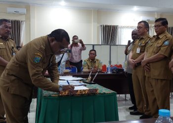 Pj Bupati Sorong : Kepemimpinan Saya Harus Bebas Korupsi