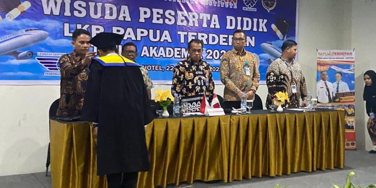 22 Lulusan LKP Papua Terdepan Siap Pakai, Siap Kerja.