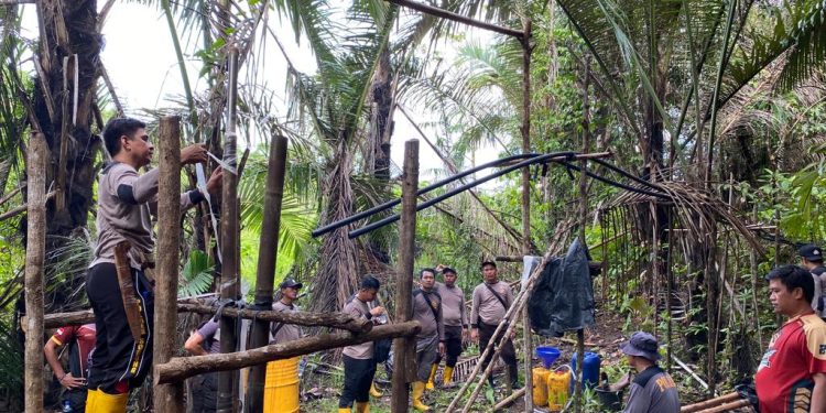 Sisir Hutan Mayamuk, Tempat Penyulingan CT Dimusnahkan