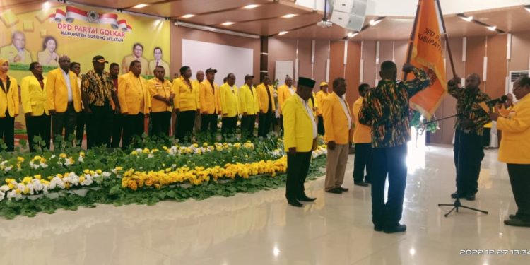 Zakarias Kambu Nahkodai Golkar Sorsel
