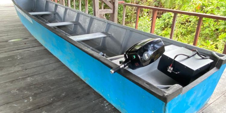 Long Boat Ramah Lingkungan Hadir di Hutan Manggrove Klawalu