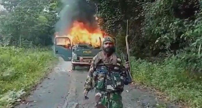 KKB Klaim 4 Hari Duduki Kumurkek Maybrat, Polisi Bantah