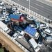 Ngeri! Ratusan Mobil Tabrakan Beruntun gegara Kabut