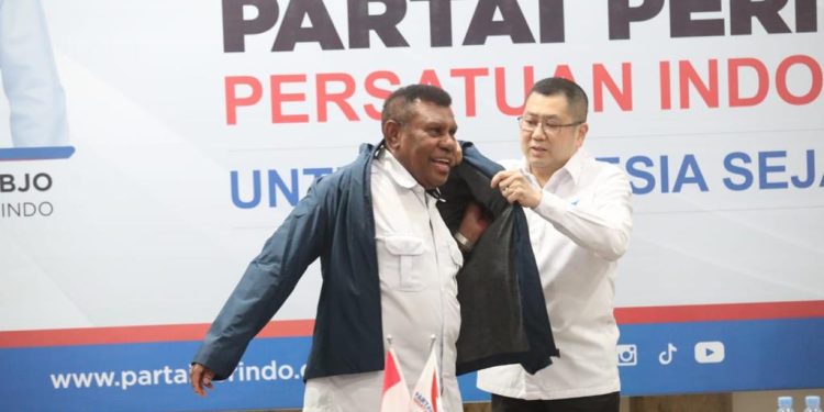 Mantan Pangdam Kasuari Komandoi Perindo Papua Barat Daya