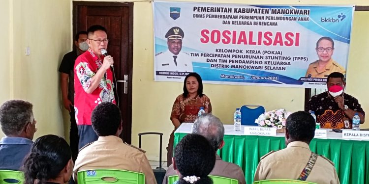 43 Balita di Distrik Mansel Resiko Stunting