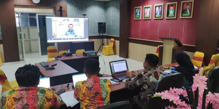 Aparatur PA Sorong Ikuti Bimtek Virtual Bersama Ketua MA