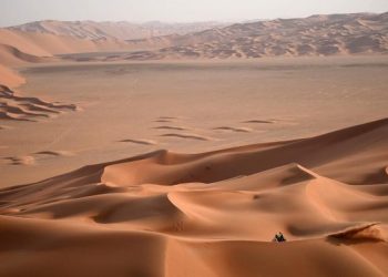 Usai Pegunungan Menghijau, Danau Muncul di Gurun Arab Saudi