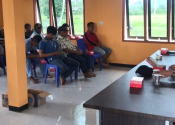 Jumat Curhat, Kapolsek Beraur Serap 4 Poin Aspirasi Masyarakat