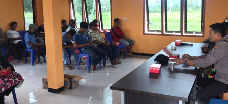 Jumat Curhat, Kapolsek Beraur Serap 4 Poin Aspirasi Masyarakat