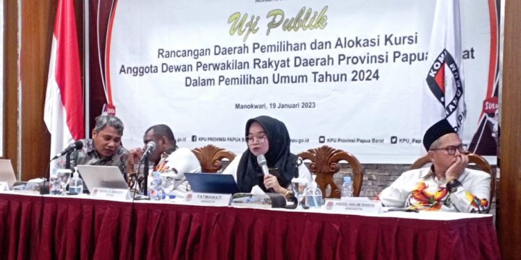 Uji Publik, Dapil 5 Papua Barat Jadi Sorotan