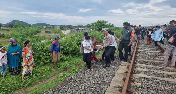 Petani Tuna Rungu di Barru Sulsel Tewas Tertabrak Kereta Api