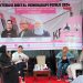 Wagub Sumatera Utara, Musa Rajekshah ketika berdiskusi bersama Ketua Umum FJPI Uni Lubis, dan Anggota Dewan Pers 2013-2019, Imam Wahyudi serta Sosiopreneur, Alwen Ong.(IST/Radar Sorong)