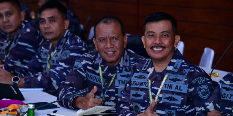 Danpasmar 3 Hadiri Rapim TNI AL