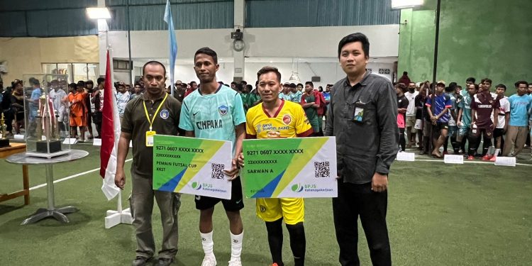 BP Jamsostek Lindungi Peserta Futsal KKST