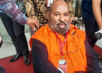 Permintaan Lukas Enembe Berobat ke Singapura Ditolak KPK