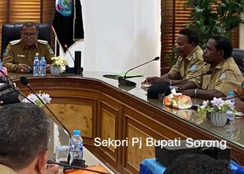 Panggil 26 Lurah, Pj Bupati Sorong Serap Aspirasi