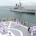Sertijab Komandan Guspurla Koarmada III Dilangsungkan di Atas KRI Teluk Weda