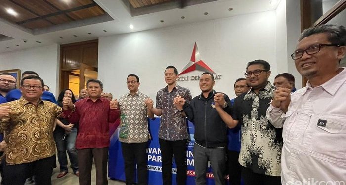 AHY di Samping Anies: Insyaallah NasDem, PKS, Demokrat Solid!