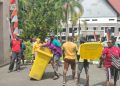Fasilitas Pemkot Dibanting, Puluhan Tenaga Kebersihan Kembali Demo