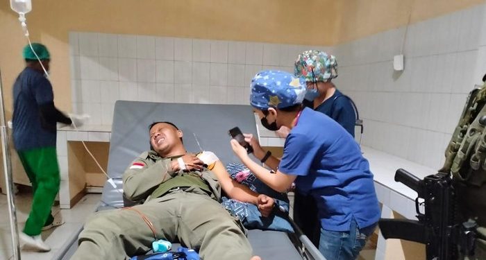 Kapolres Dogiyai Dihujani Batu-Anak Panah, 2 Anggota Terkena Busur