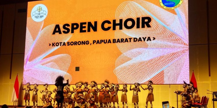 18 Peserta Ramaikan Tiberias Sorong Choir Festival 2023