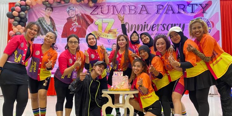 Usia ke-17 Tahun, Mandiri Club Gelar Zumba Party