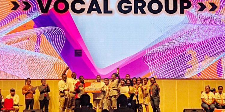 Dari Wamena, Betlehem Juara 1 Vocal Group TSCF