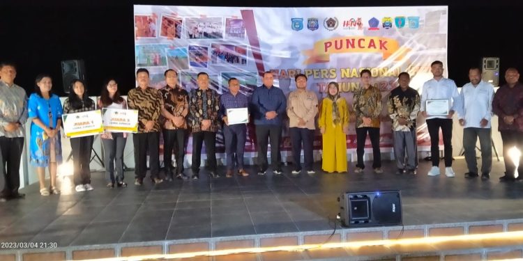 Lensa Kegiatan Puncak Acara HPN Ke-77, PWI Sorong Raya