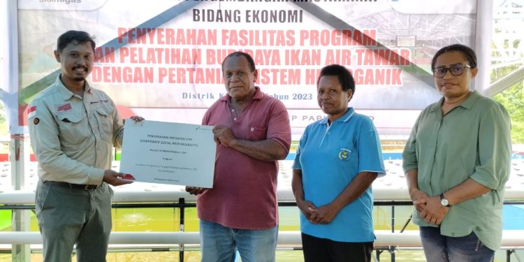 SKK Migas-Pertamina EP Papua Selenggarakan Pelatihan Budidaya Ikan