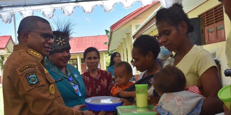 Bayi Stunting Jadi Anak Asuh Pj Bupati dan Forkopimda