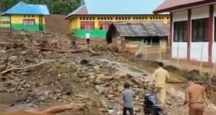 2 Sekolah di Sultra Diterjang Longsor