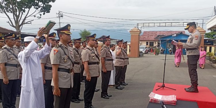 3 Perwira Polresta Manokwari Bergeser
