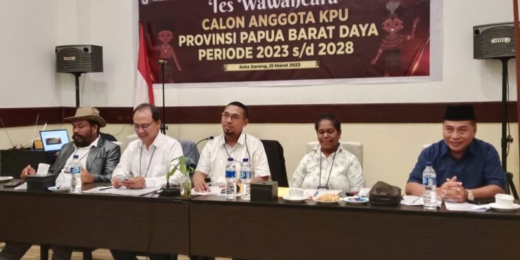 Tertutup, 20 Calon Anggota KPU PBD Tes Wawancara