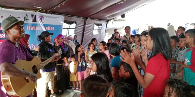 FJPI PBD Gandeng Pertamina Group Lakukan Trauma Healing