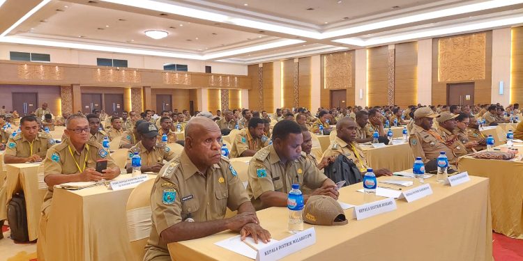 Perdana Pasca COVID-19, Kadistrik se-Kabsor Raker