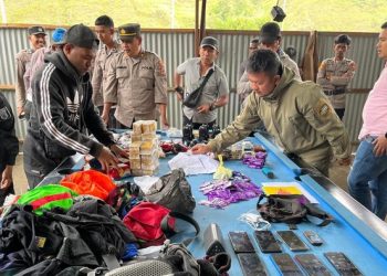 Polisi Sita 8 HT Milik Simpatisan KKB di Lanny Jaya