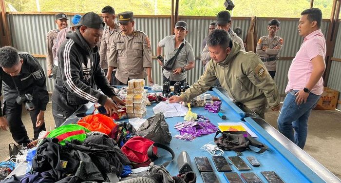 Polisi Sita 8 HT Milik Simpatisan KKB di Lanny Jaya