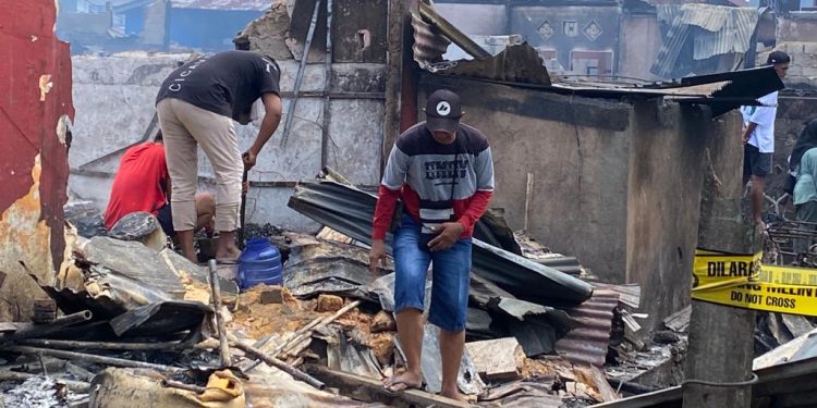 Lupa Matikan Kompor Penyebab Kebakaran di Pasar Baru ?