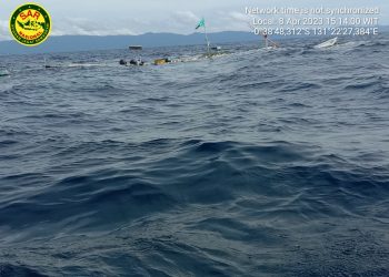 KM Anugrah 13 Tenggelam, 4 Korban Berhasil Diselamatkan