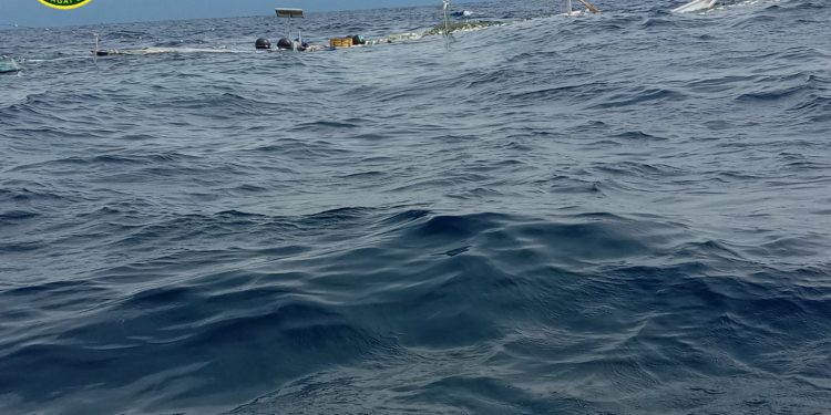 KM Anugrah 13 Tenggelam, 4 Korban Berhasil Diselamatkan