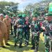 Pangdam Terima Satgas Pamtas Yonif 133/YS dan Yonif 623/BWU