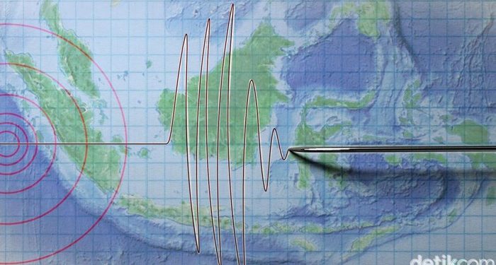 Gempa M 7,9 Guncang Keerom Papua